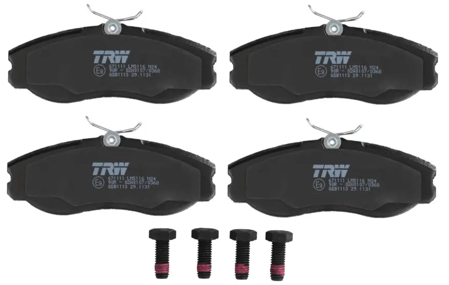 Brake Pad Set, Disc Brake GDB1113 - TRW