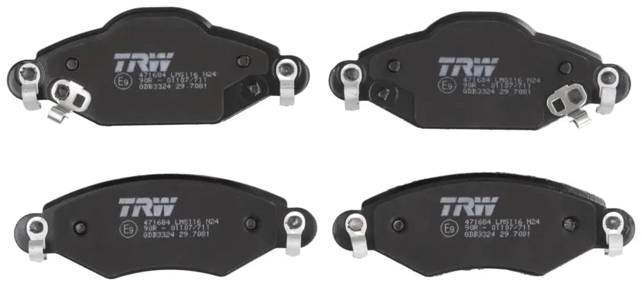 Brake Pad Set, Disc Brake GDB3324 - TRW