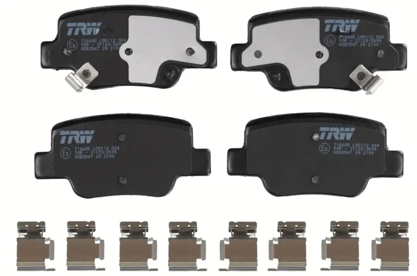 Brake Pad Set, Disc Brake GDB3547 - TRW