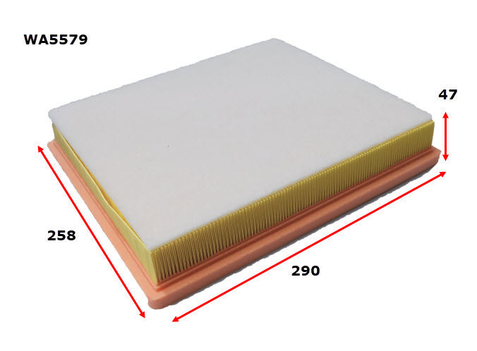 Air Filter Fits LDV WA5579 - Wesfil