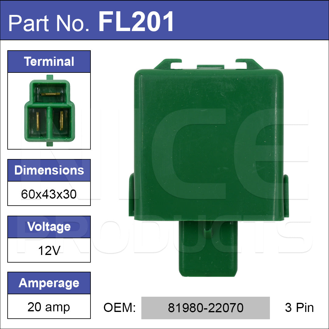 Flasher FL201 - Nice Products | Universal Auto Spares