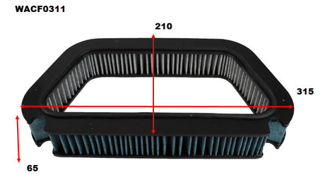 Cabin Filter Fits Audi WACF0311 - Wesfil