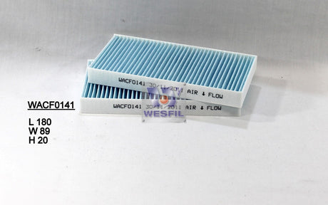Cabin Filter RCA212P Fits Jeep WACF0141 - Wesfil