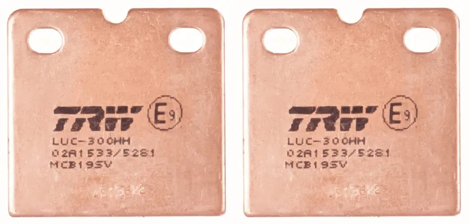 Brake Pad Set, Disc Brake MCB19SV - TRW