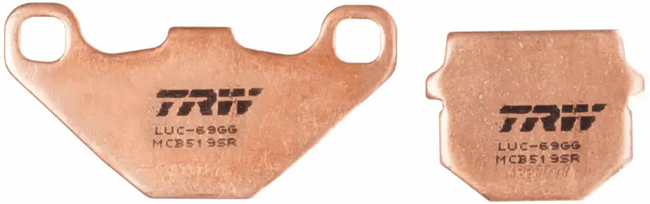 Brake Pad Set, Disc Brake MCB519SR - TRW