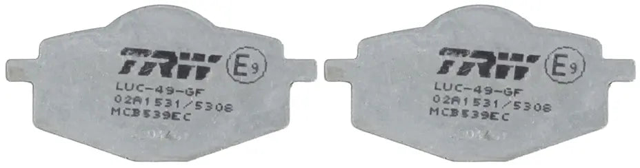 Brake Pad Set, Disc Brake MCB539 - TRW