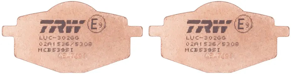 Brake Pad Set, Disc Brake MCB539SI - TRW