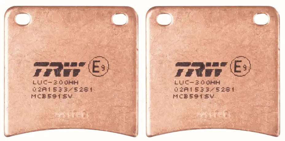 Brake Pad Set, Disc Brake MCB591SV - TRW