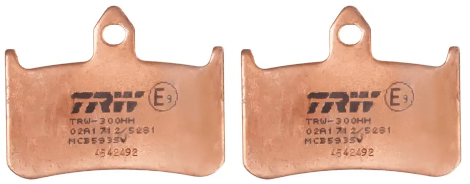 Brake Pad Set, Disc Brake MCB593SV - TRW