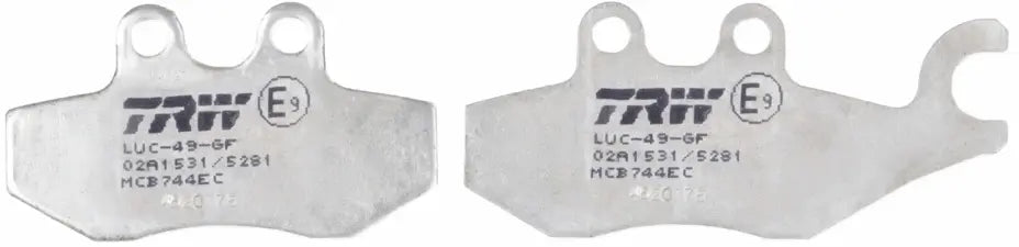 Brake Pad Set, Disc Brake MCB744 - TRW