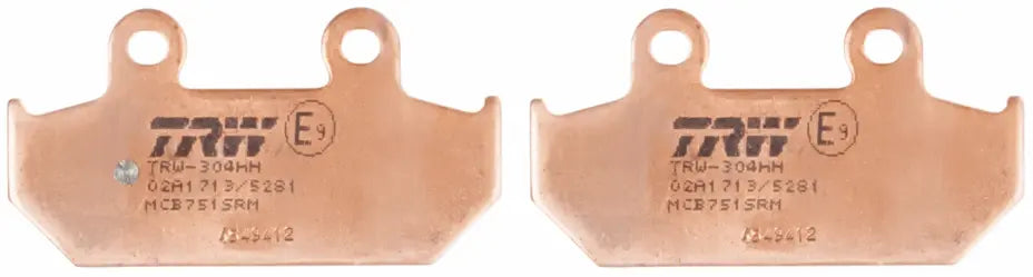 Brake Pad Set, Disc Brake MCB751SRM - TRW