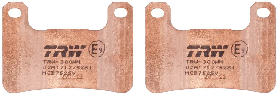 Brake Pad Set, Disc Brake MCB752SV - TRW