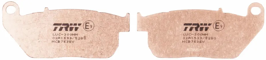 Brake Pad Set, Disc Brake MCB753SV - TRW