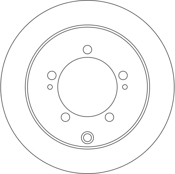 Brake Disc DF4845S - TRW