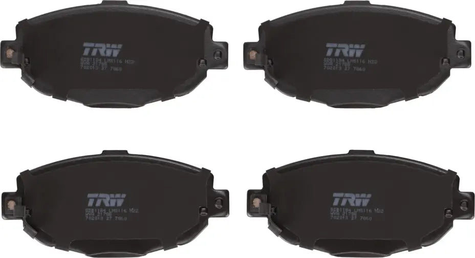 Brake Pad Set, Disc Brake GDB1184 - TRW
