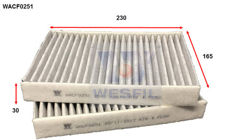 Cabin Filter RCA440M Fits BMW WACF0251 - Wesfil