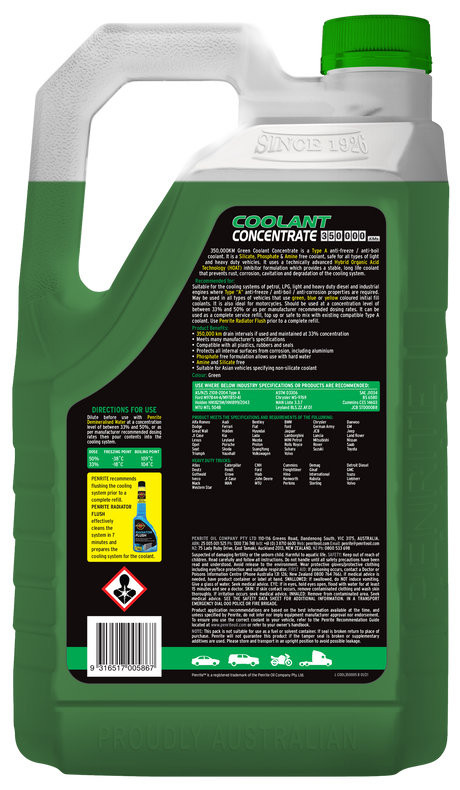 350,000 KM Green Concentrate - Penrite