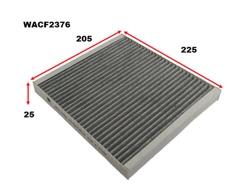 Cabin Filter Fits Holden WACF2376 - Wesfil