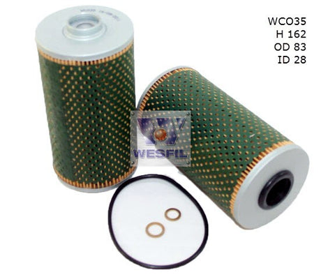 Oil Filter Fits BMW WCO35 - Wesfil