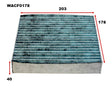 Cabin Filter Fits Mitsubishi WACF0178 - Wesfil