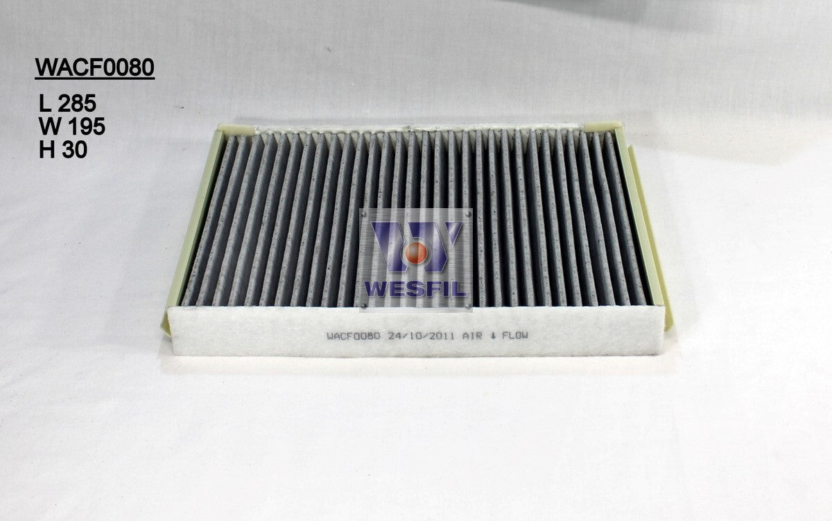 Cabin Filter RCA190C/RCA311P Fits Landrover/Volvo WACF0080 - Wesfil
