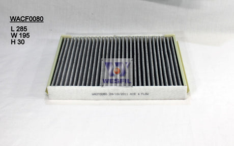 Cabin Filter RCA190C/RCA311P Fits Landrover/Volvo WACF0080 - Wesfil