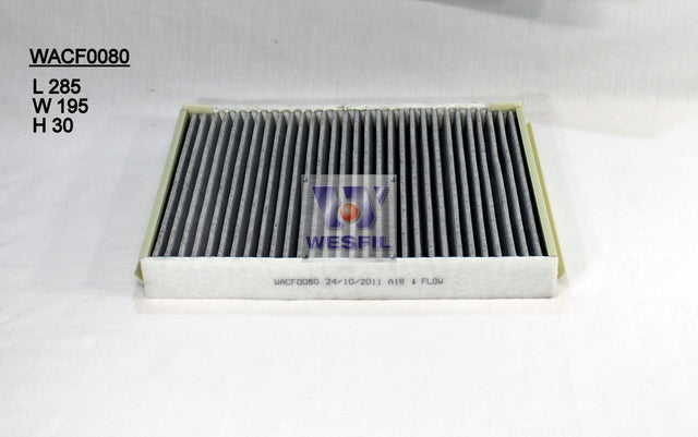 Cabin Filter RCA190C/RCA311P Fits Landrover/Volvo WACF0080 - Wesfil
