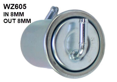 EFI Fuel Filter Z605 Fits Kia WZ605 - Wesfil