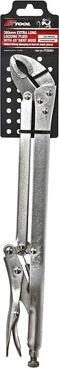 380mm Extra Long Locking Plier With 45° Bent Nose - PKTool