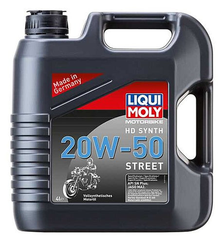 Motorbike HD Full Synth 20W-50 Street 4L - LIQUI MOLY | Universal Auto Spares