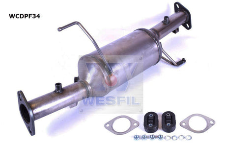 Diesel Particulate Filter (DPF) RPF237 Fits Mitsubishi WCDPF34 - Wesfil