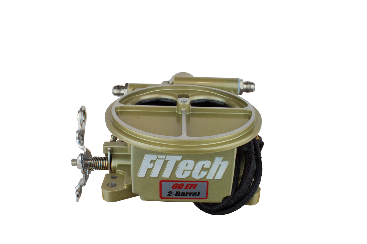 GO EFI 2300 Flange 2 Barrel 400 HP Self Learning EFI System Gold FI39001 - FiTech - Fuel & Ignition - FiTech