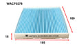Cabin Filter RCA408P Fits Suzuki WACF0276 - Wesfil