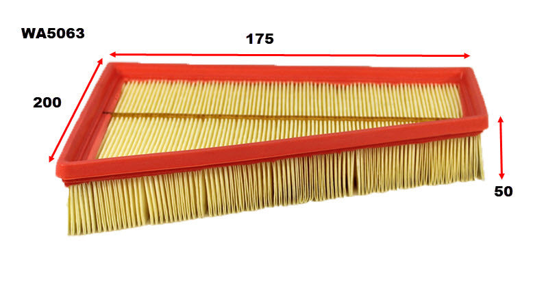 Air Filter Fits Renault WA5063 - Wesfil
