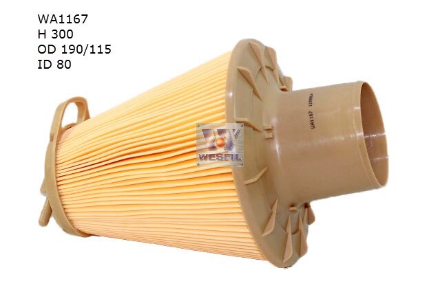 Air Filter Fits Honda WA1167 - Wesfil