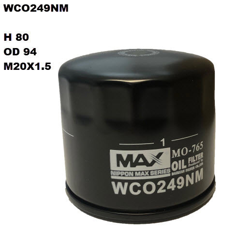 Oil Filter Fits Mahindra WCO249NM - Wesfil