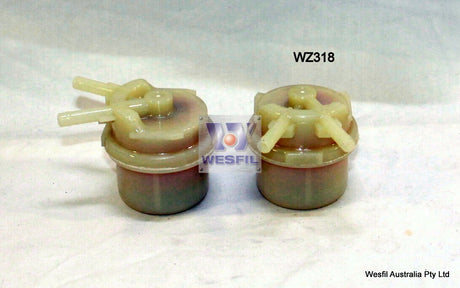 Plastic In-Line Filter Z318 Fits Holden/Toyota WZ318 - Wesfil