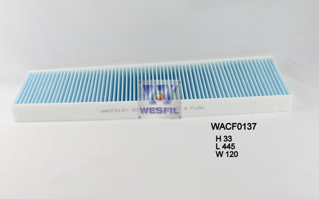 Cabin Filter RCA226C Fits Mini WACF0137 - Wesfil