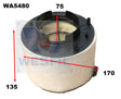 Air Filter A1980 Fits Audi WA5480 - Wesfil