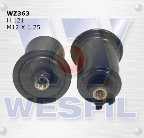 EFI Fuel Filter Z363 Fits Mitsubishi WZ363 - Wesfil