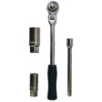 4 Piece 3/8” DR Flexi-Ratchet Spark Plug Spanner Set - PKTool