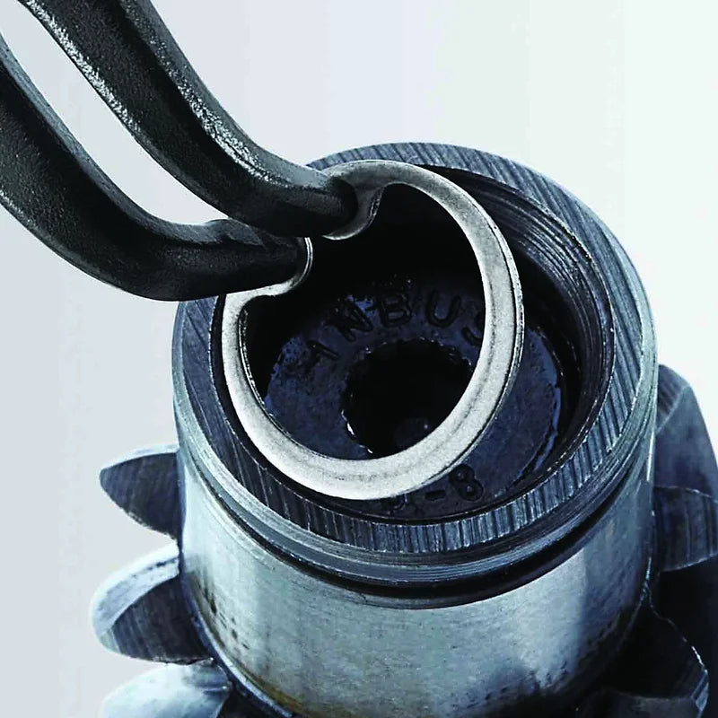 4 Pieces 175mm (7”) Straight & 90º Nose Circlip Plier Set - PKTool | Universal Auto Spares