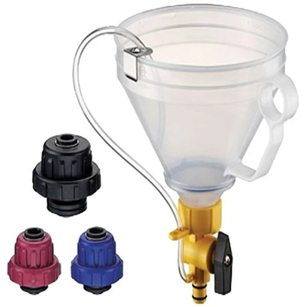 4 Pieces Coolant Refilling Kit 3 Adaptors - PKTool