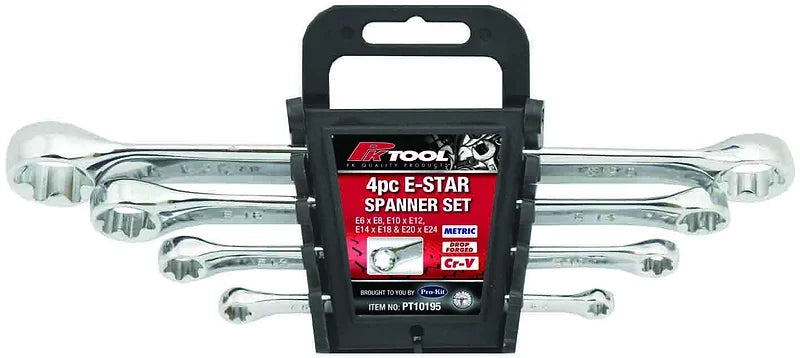 4 Pieces E-Star Spanner Set CR-V - PKTool