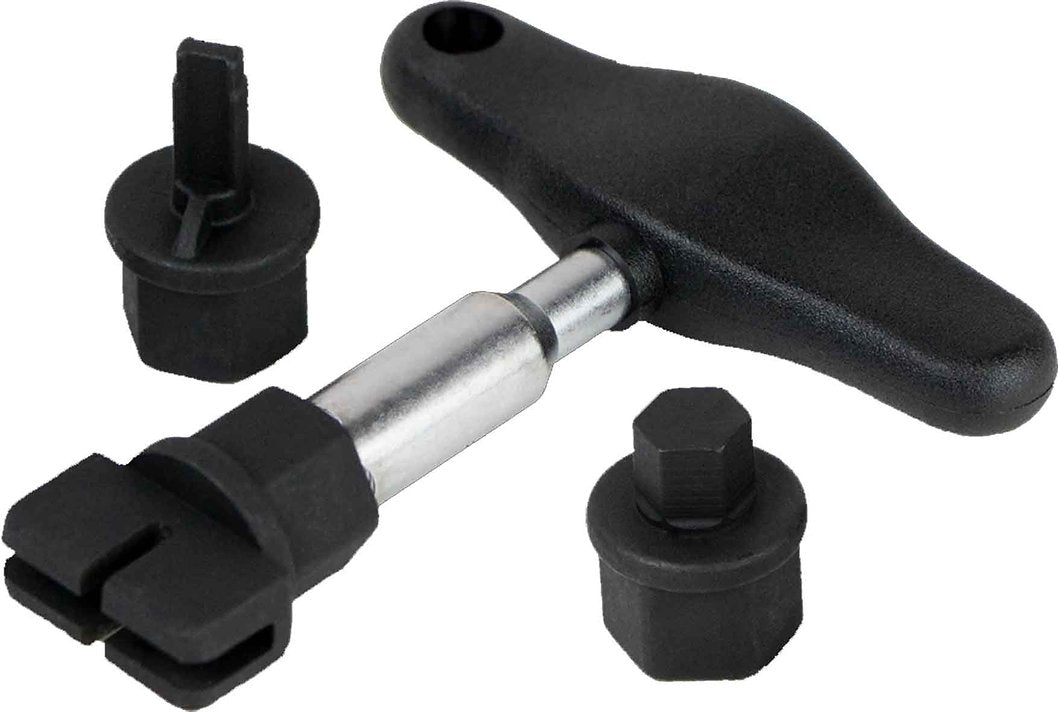 4 Pieces Plastic Oil Pan Drain Plug Tool Set Damage Free Plug Removal - PKTool