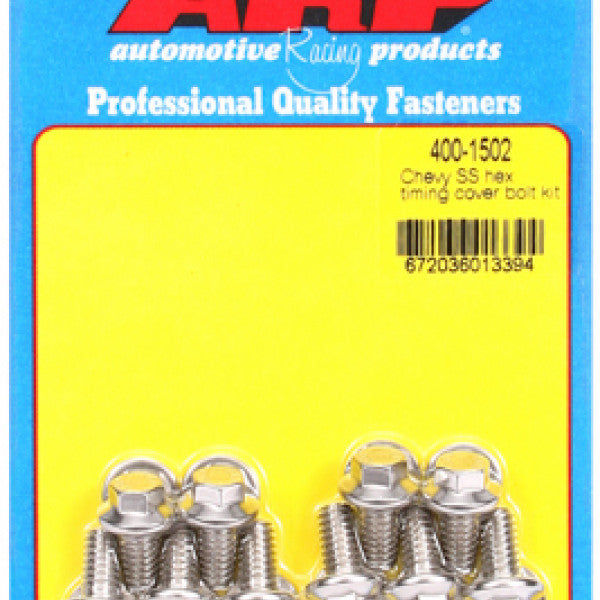 Timing Cover Bolt Kit CHEV S/B B/B TIMING COVER BOLT 400-1502 - ARP