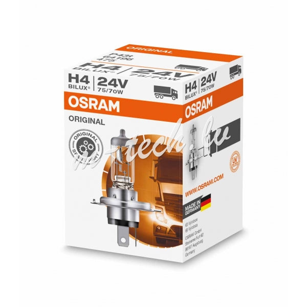 H4 Bilux 24W 75/50W Original 0424 - Osram | Universal Auto Spares