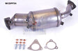 Diesel Particulate Filter (DPF) RPF270 Fits Audi WCDPF54 - Wesfil