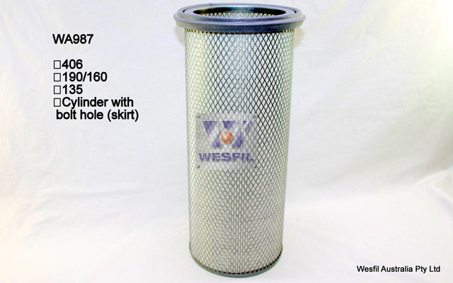 Air Filter HDA5322 Fits Hino/Isuzu WA987 - Wesfil