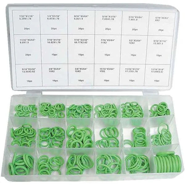 420 Piece HNBR O-Ring Assortment (Air Condition O-Ring) - PKTool | Universal Auto Spares